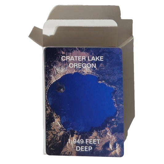 playing cards crater lake oregon